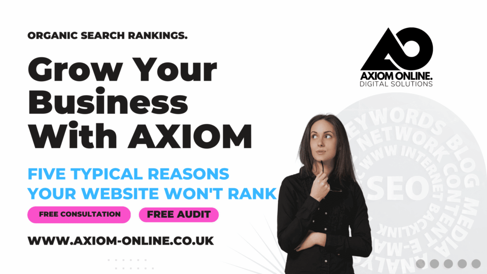 5 typical reasons your website wont rank – website rank – seo – axiom online 5 typical reasons your website wont rank - website rank - seo - axiom online