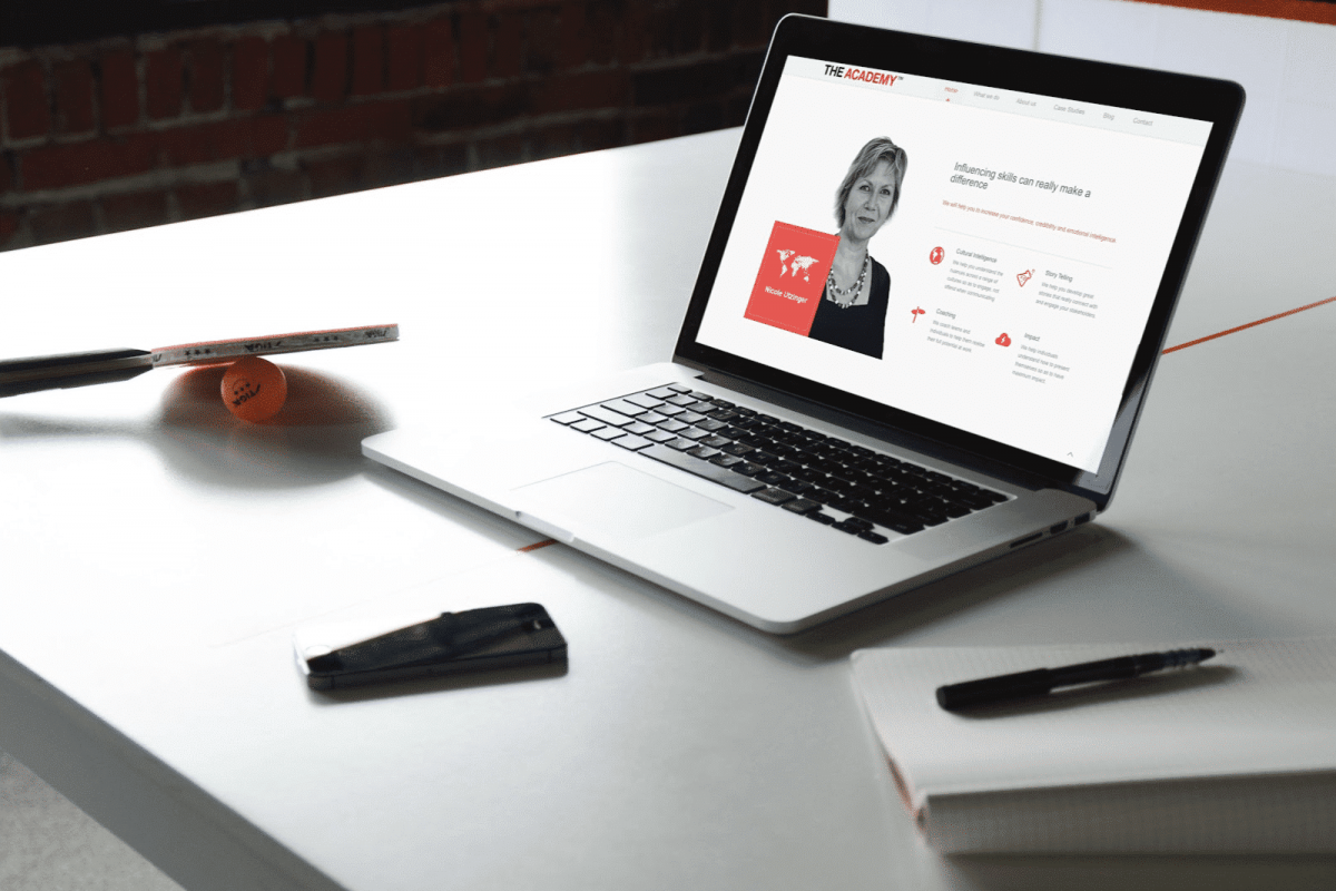 Media Training Website Design