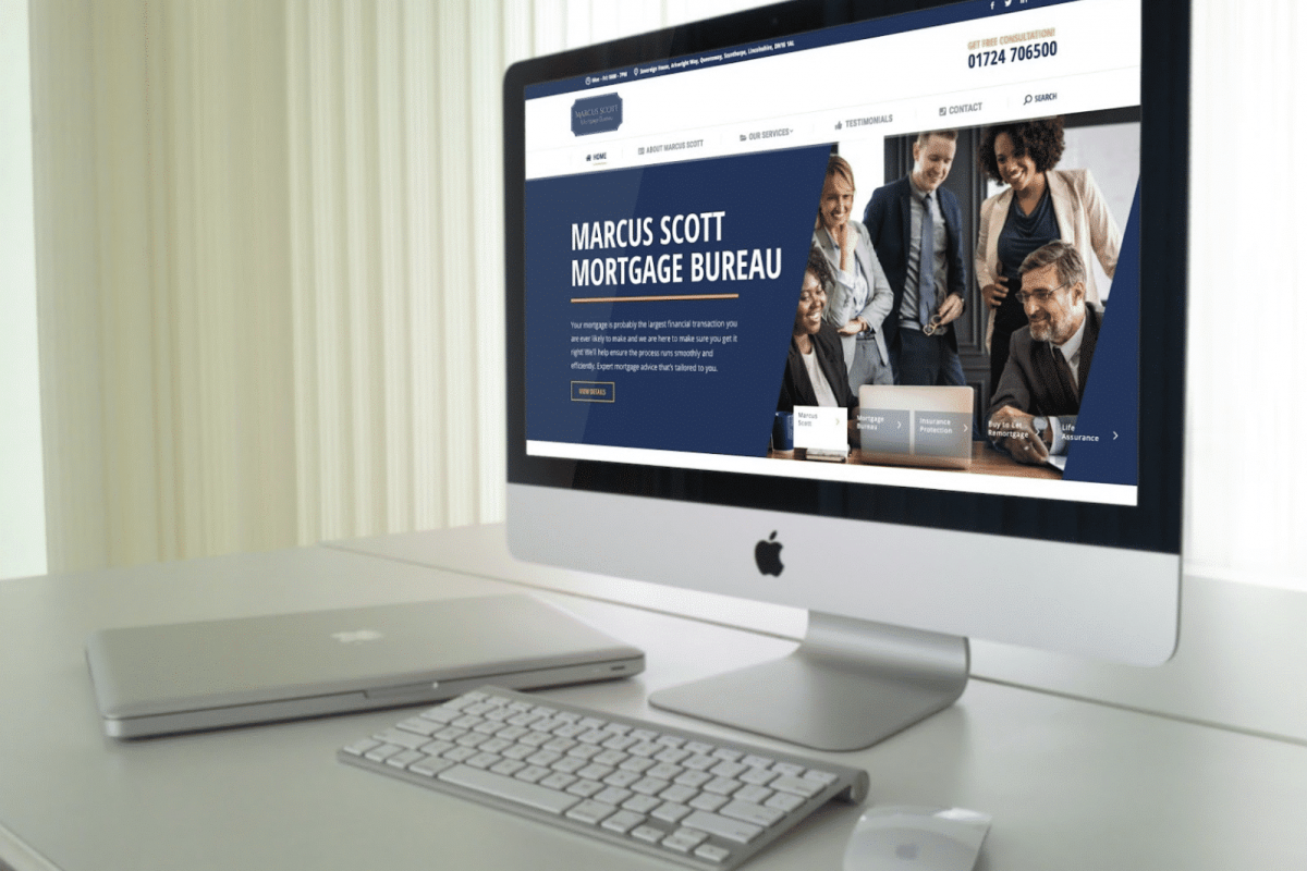 Mortgage Adviser Website Design